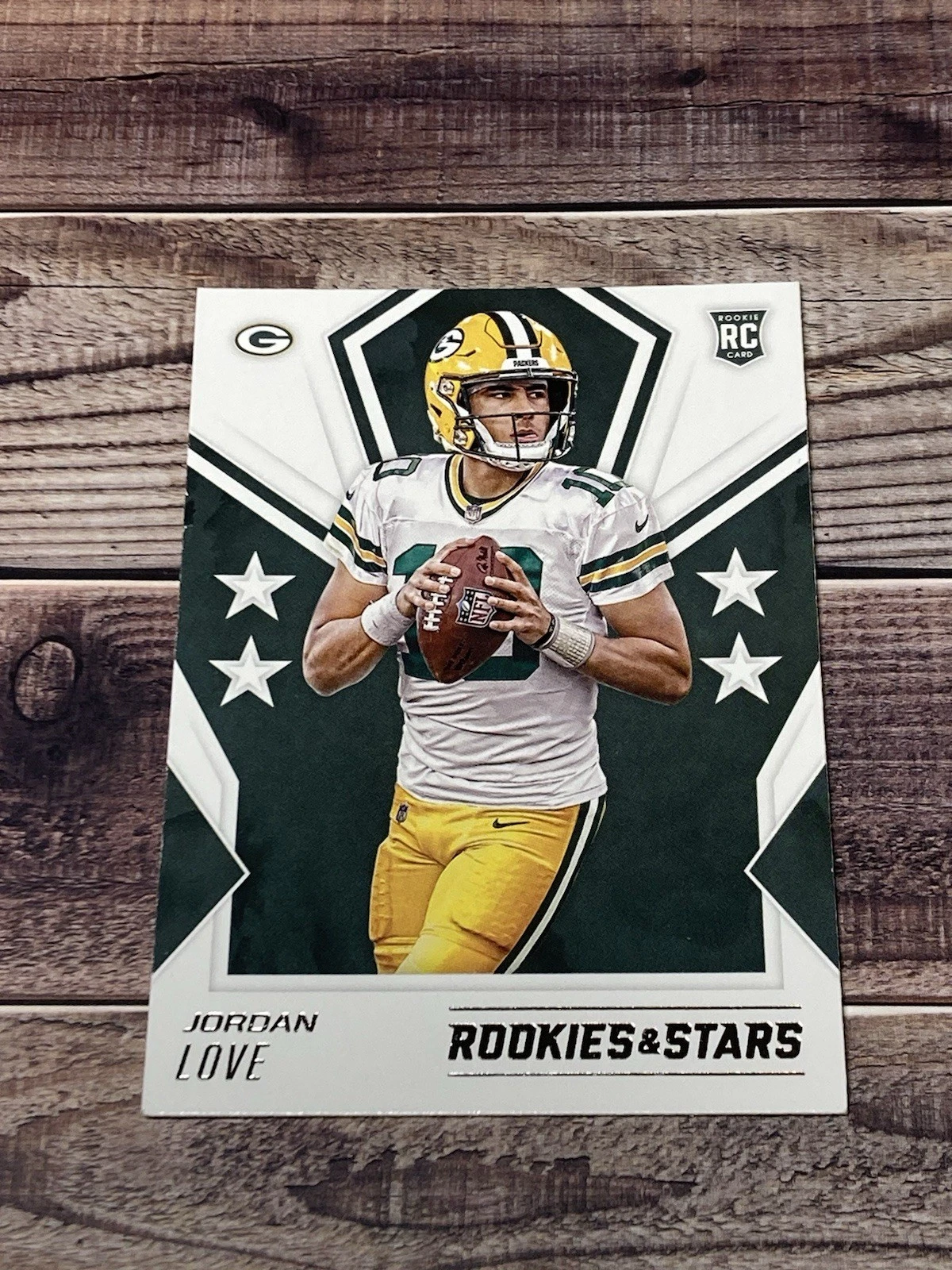 Jordan Love Panini Rookies & Stars #104 Green