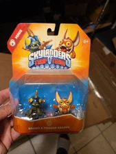 Skylanders Trap Team Minis Drobit & Trigger Snappy 2014 RARE Find - Brand New