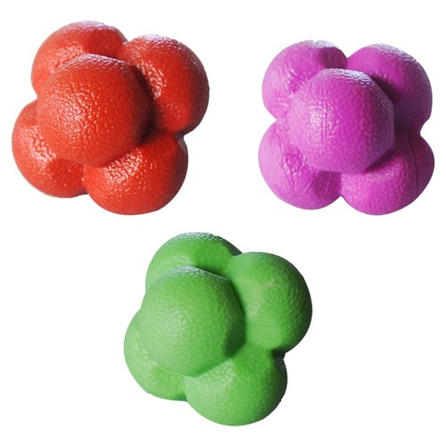 3pcs Hexagonal Reaction Ball Fitness Agile Balls for Home Indoor ...