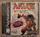 Akuji the Heartless (Sony PlayStation 1, 1998) W/registration card, CIB