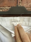 Lafayette 148 New York Women’s Carpenter Jeans, Sz 31, White 100% Cotton, USA — photo 4