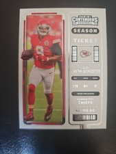 JuJu Smith-Schuster 2022 Panini Contenders Season Ticket #60 Kansas City Chiefs 