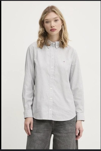 Women Gant Shirt White Cotton 38 / M / 46 #7XB1