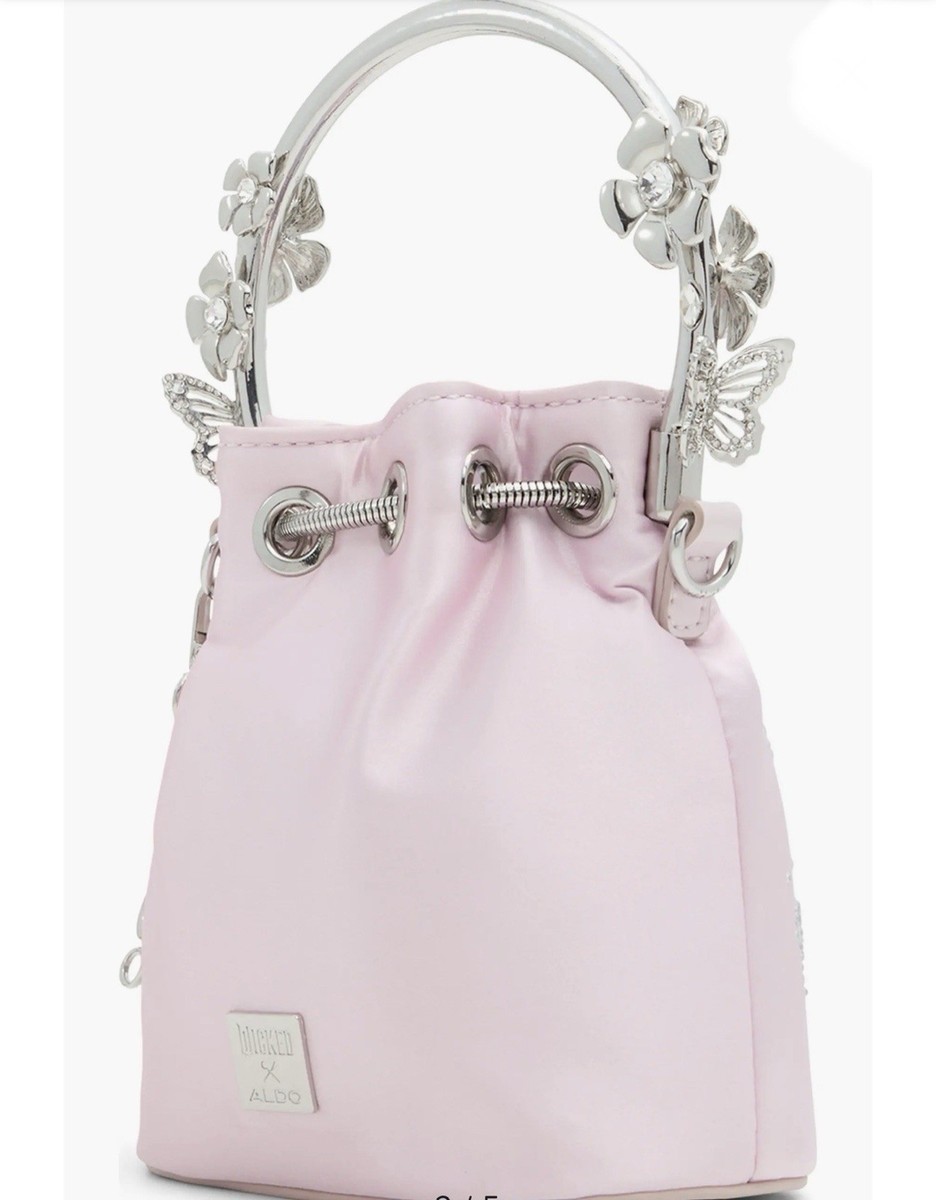 Wicked X Aldo Glinda Glindafied Pink Rose Shoulder Crossbody Bag