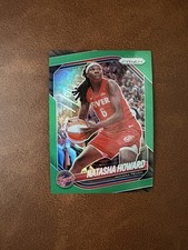 NATASHA HOWARD 2025 Panini Prizm WNBA Green Prizm #54 Indiana Fever M/NM