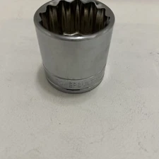 Powerbuilt 1/2 Inch Drive x 36 MM 12 Point Shallow Socket - 642028