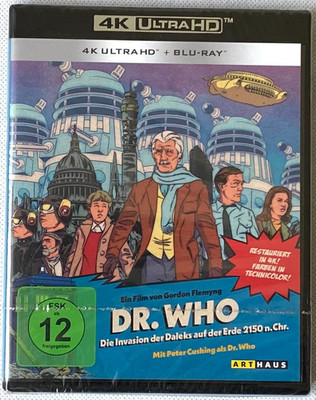 Dr. Who: Die Invasion der Daleks auf der Erde 2150 n. Chr (4K UHD + Blu-ray) NEU