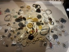 Huge Assorted Vintage  Modern Costume Jewelry Lot . Please Read