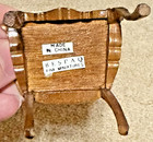 VTG Bespaq Dollhouse Miniature Castle Gothic Wood Dining Room Furniture Set 1:12 — photo 9