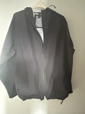 Peaceful Hooligan 4xl Black Raincoat Jacket Cagoule Hood