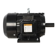 Electric Motor 5 HP 1800 RPM 184T Frame TEFC 230/460 Volt Severe Duty 3 Phase