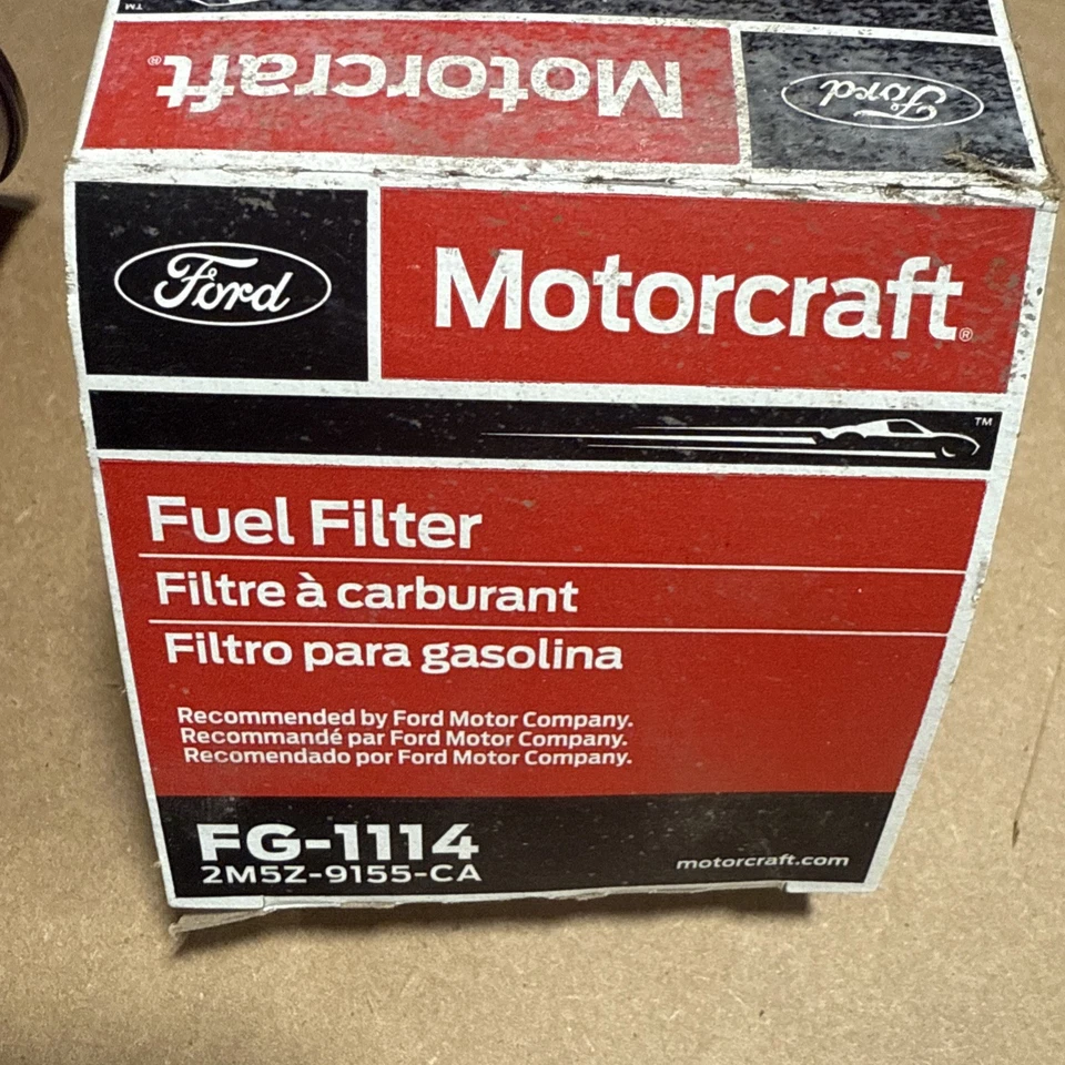 🔥NUEVO Filtro de combustible de motor original Ford Motorcraft FG1114 1 PIEZA Foto 4 de 4