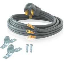 5 Feet Electric Range Cord, 50 Amps 3-Prong Wire, 61242