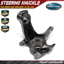 Front Right Steering Knuckle for Honda Civic 2016-2021 L4 1.5L 2.0L 51211TBCA01