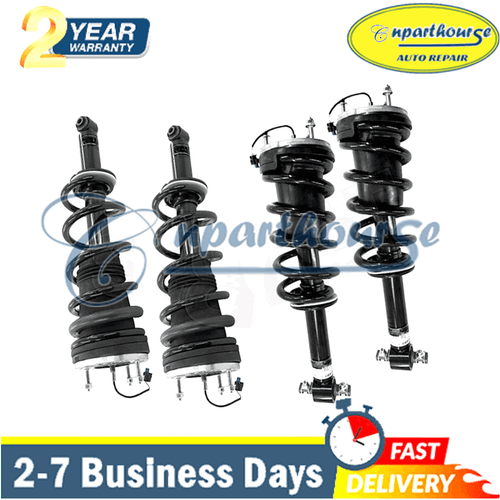 Front & Rear Shock Struts Assys Magnetic Fit Escalade Tahoe GMC Yukon XL 21-24 - Picture 1 of 18