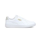 PUMA Shuffle Lace Up Youth Boys White Sneakers Casual Shoes 37568801