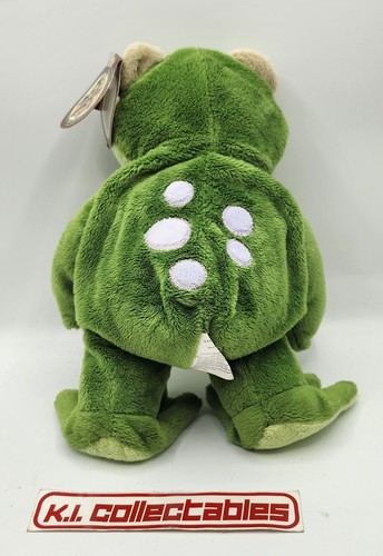 Starbucks Halloween Bearista Bear 2005 Frog 39th Ed. Endangered Wild Life Green - Picture 2 of 5