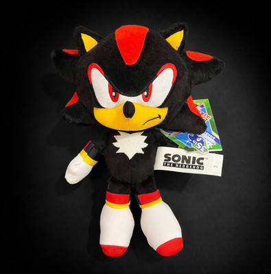 Sonic The Hedgehog 35th Anniversary SHADOW Plush New W/Tags Jakks Pacific