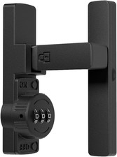 Flip Latch Lock with Combination 90/180 Degree Sliding/Swinging Door Lock Latch