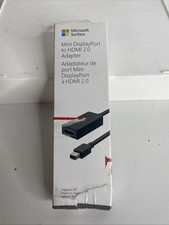 New Microsoft Surface 1819 Mini DisplayPort to HDMI 2.0 Adapter EJU-00001