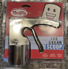 THRIFTY Old Time Ice Cream Scoop Scooper Stainless Steel *NEW* FAST FREE SHIP