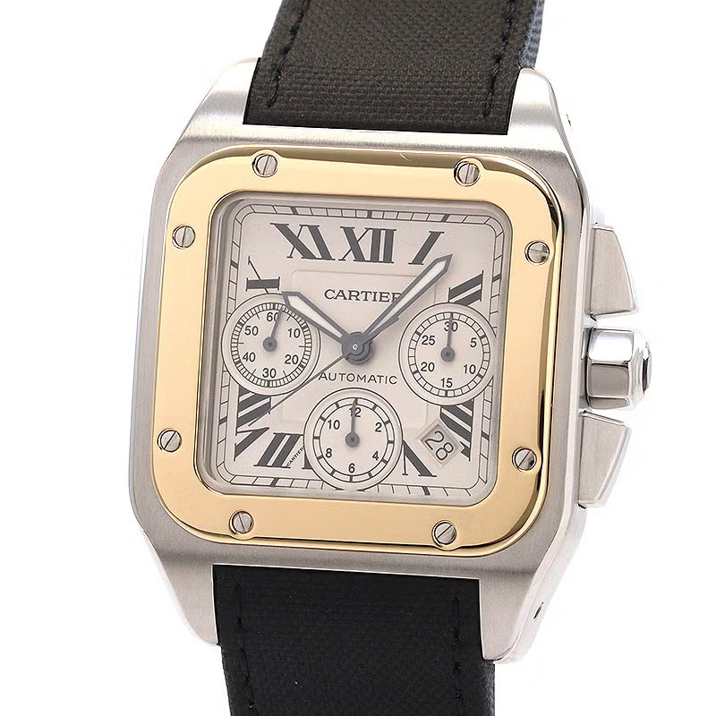 Cartier Santos 100 XL Chronograph W20091X7