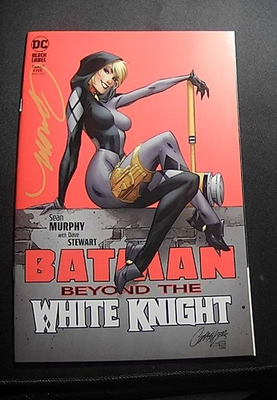 #ad Batman Beyond the White Knight #5 DC 2022 Signed J Scott Campbell Variant A $36.28