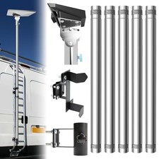 Starlink Mini Pole Mount, 8 Ft Starlink Mimi Mounting Kit with RV Ladder Mount