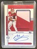 2021 Panini National Treasures Collegiate Mac Jones RC Patch Blue Auto #/49