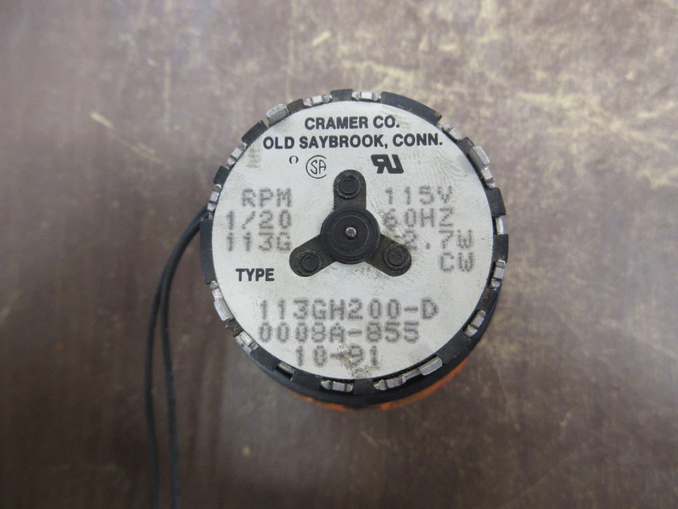 Cramer Hour Meter 113GH200-D 115V 60Hz Used - Image 4 of 4