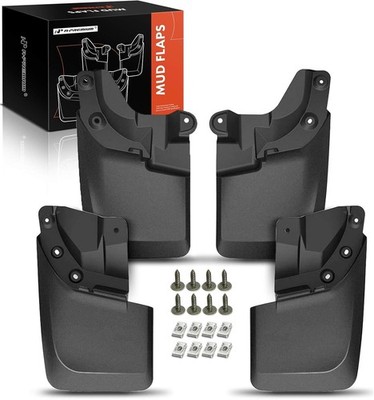 Mud Flaps for Toyota Tacoma 2016-2023, No Drilling Required Splash Guards with H