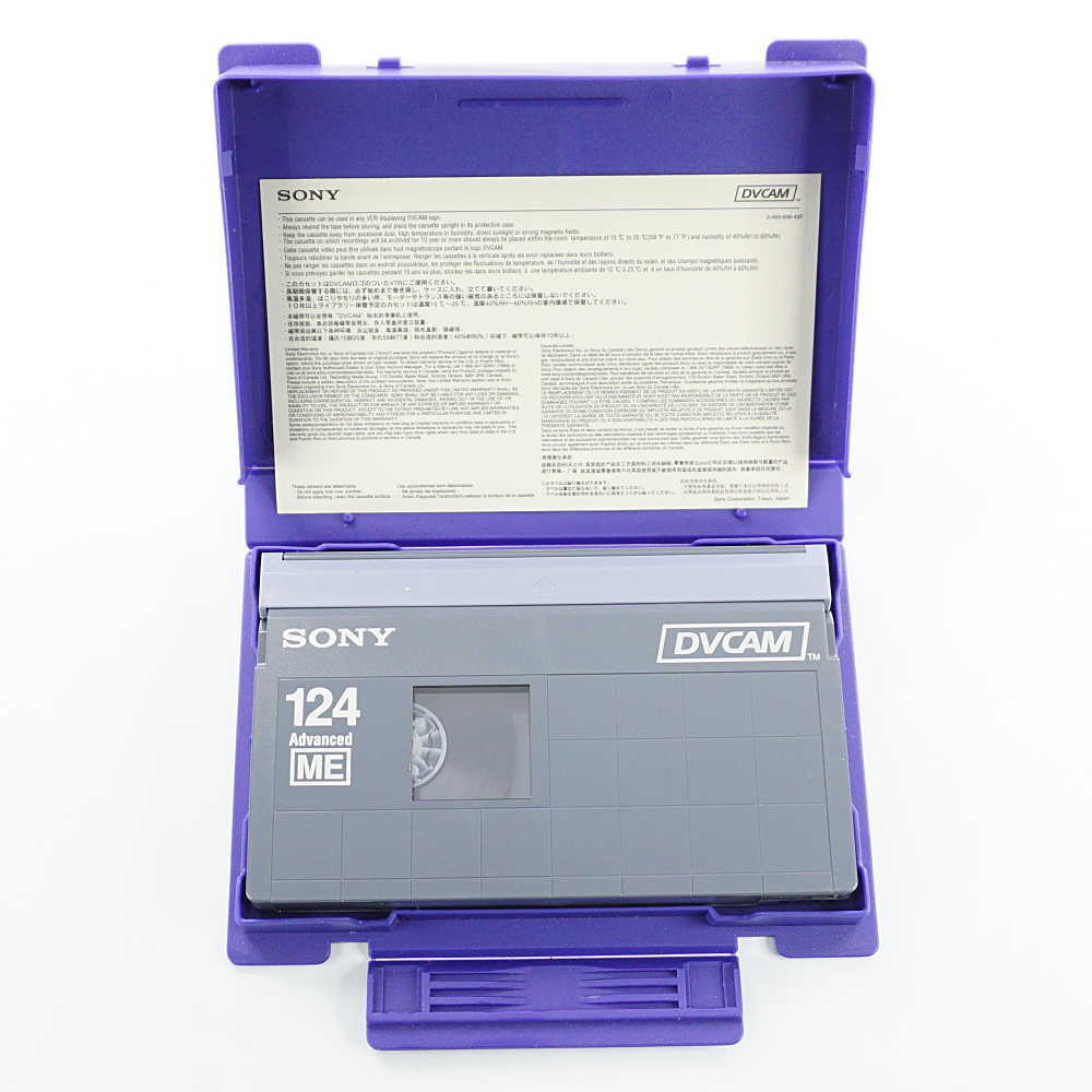 【新品20本】DVCAMテープ『SONY PDV64N/PHDV-124DM』等 NEW SONY DVCAM 124 PDV-124N Digital Video Cassette | eBay