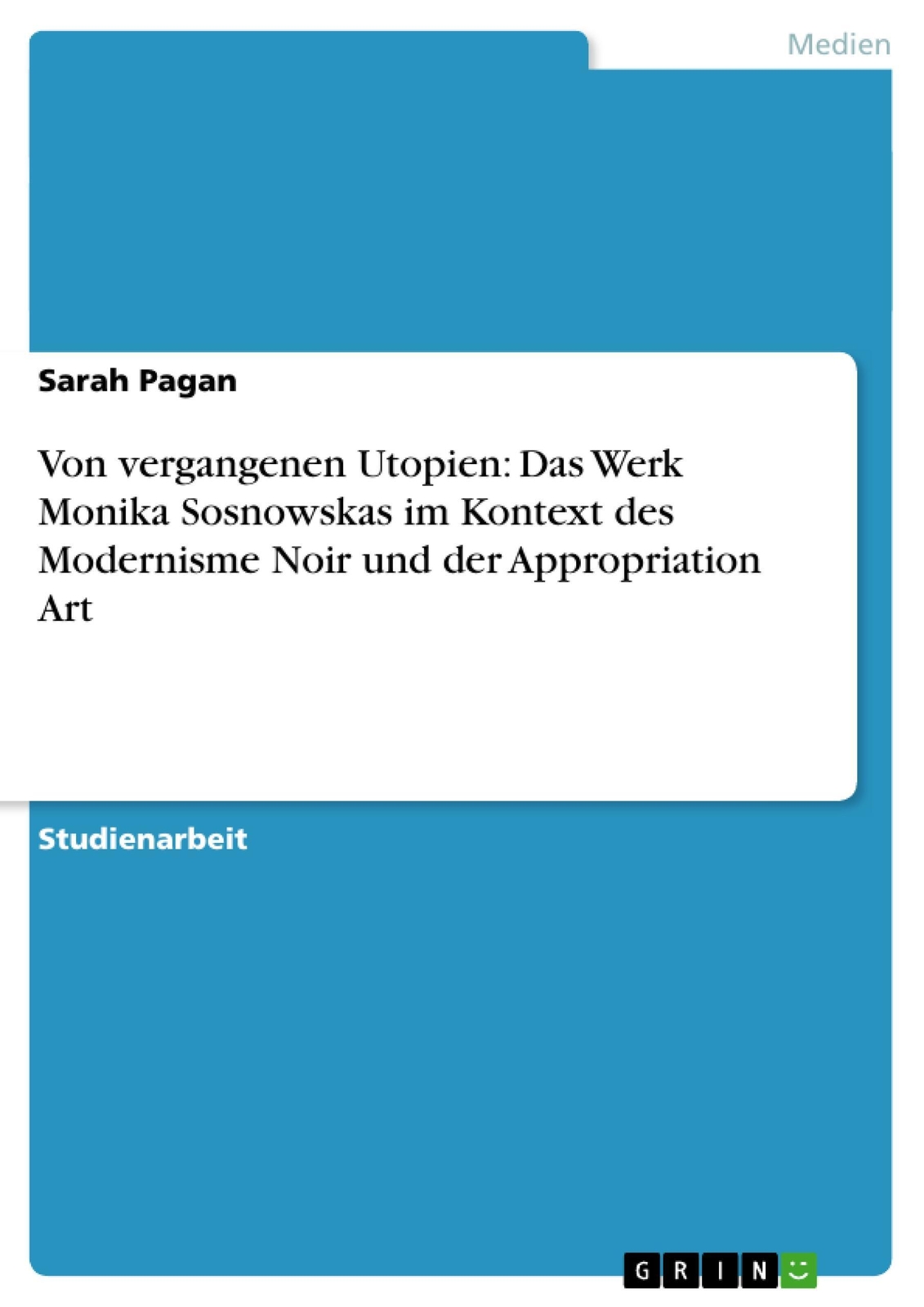Thumbnail - Von Vergangenen Utopien: Das Werk Monika Sosnowskas Kontext Des