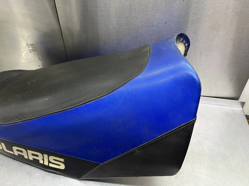 Polaris Switchback 900 IQ 600 700 RMK 05 06 07 原始设备制造商座椅鞍座蓝色黑色 — 第 4/4 张图片