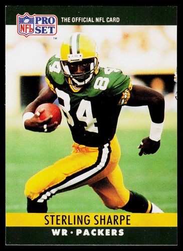 Sterling Sharpe #114 1990 Pro Set card