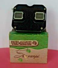 VINTAGE 1950's SAWYERS VIEW-MASTER STEREOSCOPE VIEWER PORTLAND OREGON W/ BOX