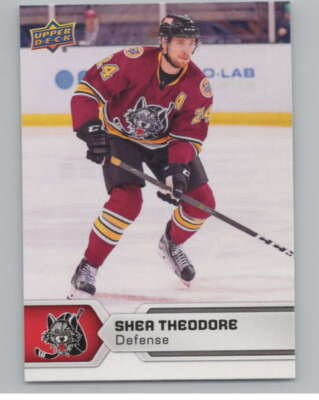 2017-18 Upper Deck AHL #121 Shea Theodore  SP Chicago Wolves V102479