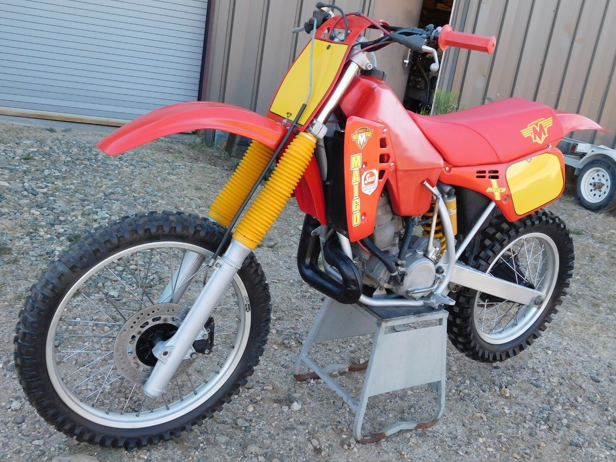 85 MAICO M-Star 500 LC MX Vintage MotoCross Sun Ohlins Marzocchi
