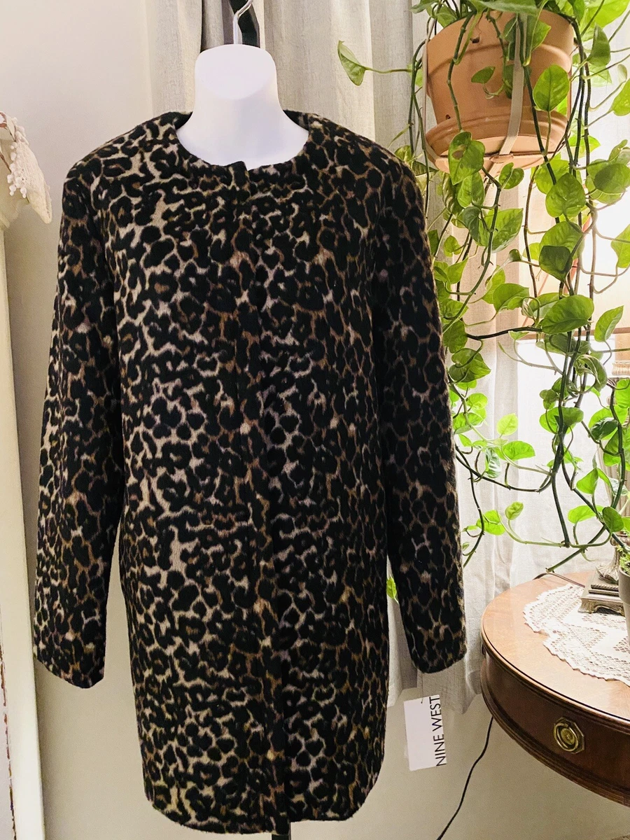 Leopard print car best sale coat