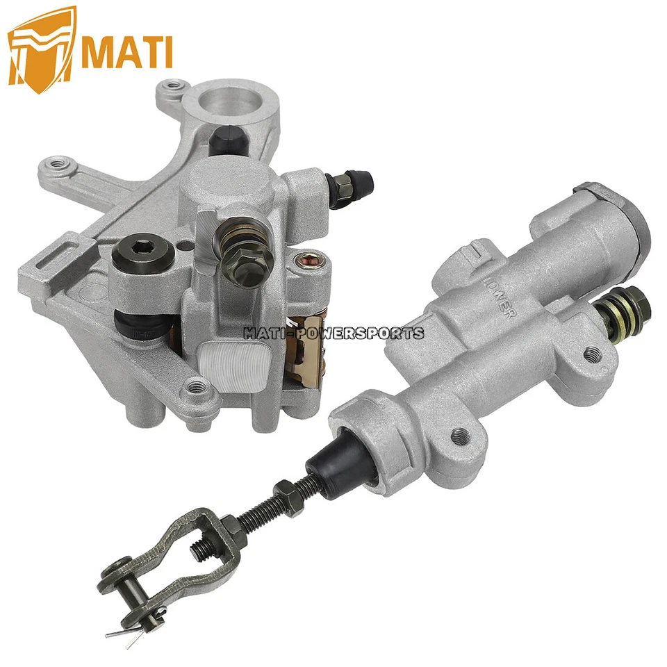 Rear Brake Caliper + Master Cylinder for Honda CR125R CR250R A 2002-2007 w/Pads - Image 4 of 4