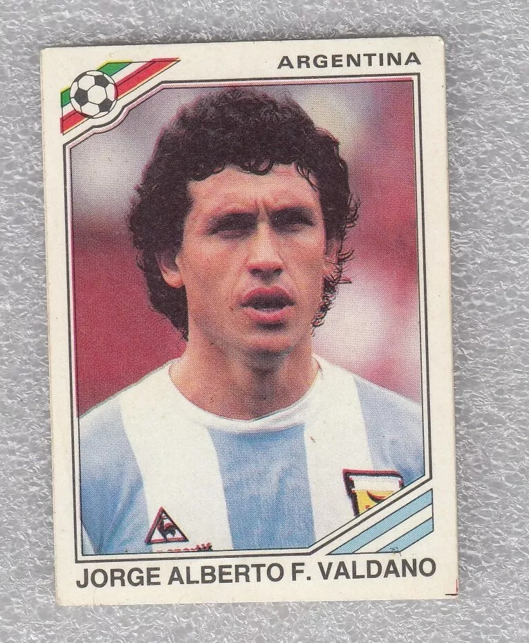 Jorge Valdano's classic Argentina kit