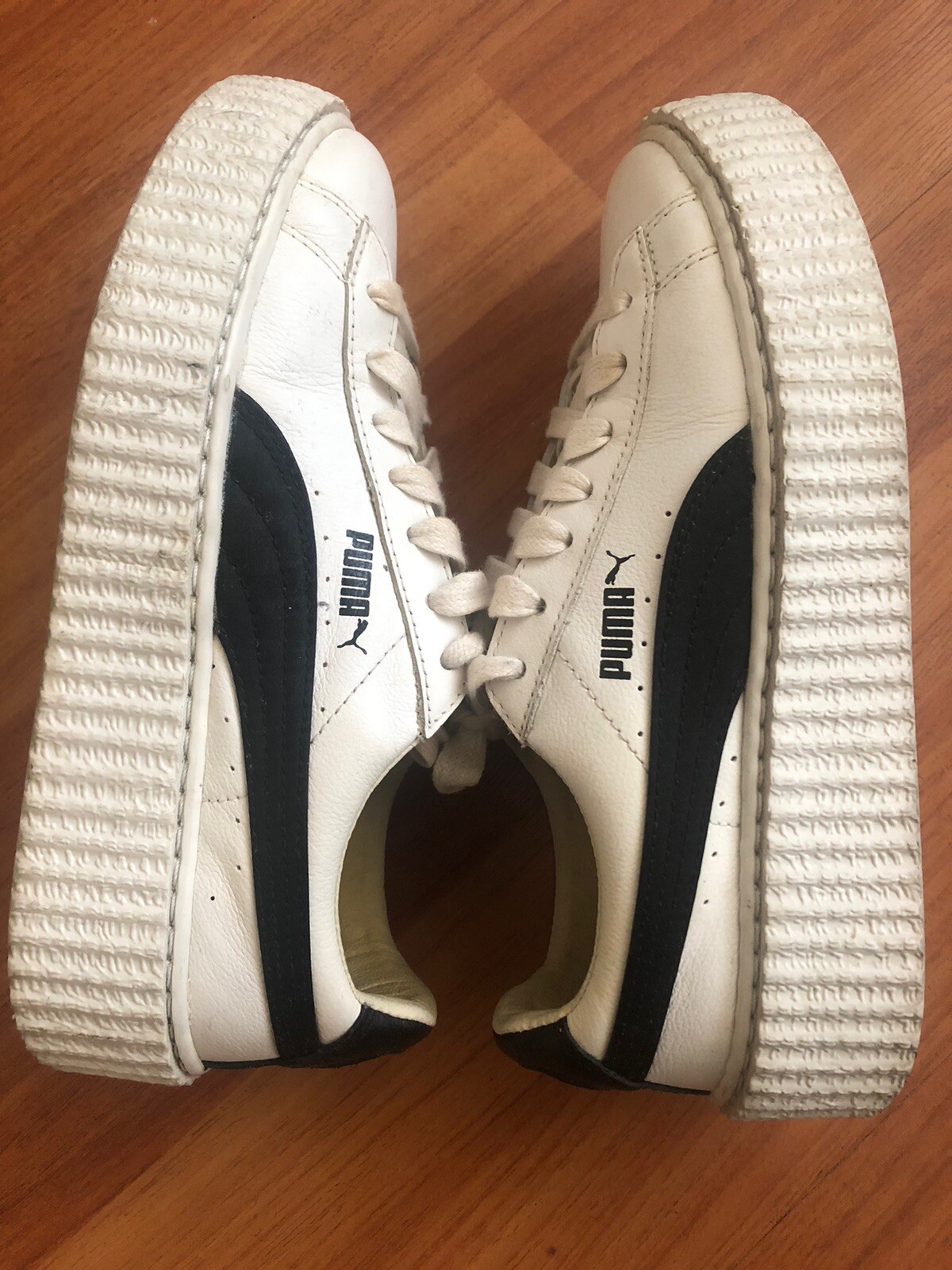 Rihanna Fenty Puma Creepers Creeper Tuxedo Tux Black … Gem