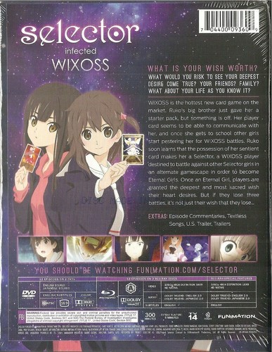Selector Infected WIXOSS Limited Edition (Blu-ray/DVD, 2015, 4-Disc Set) - Picture 3 of 10