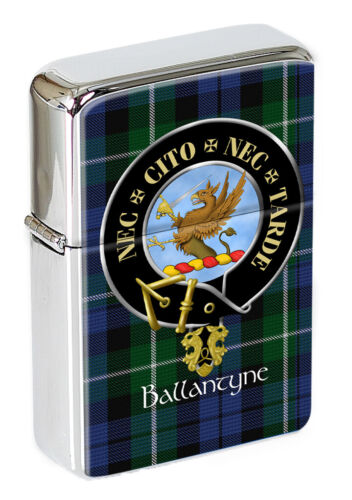 Ballantyne Scottish Clan Flip Top Lighter - Afbeelding 1 van 5