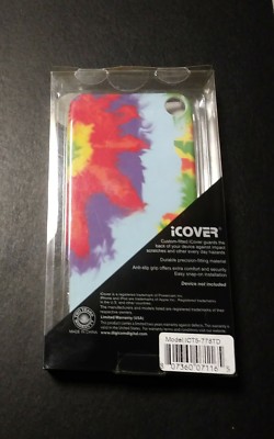 *NIB*  iCOVER Protective Gear Case for iTouch 5 Cell Phone **Tie-Dye Pattern**