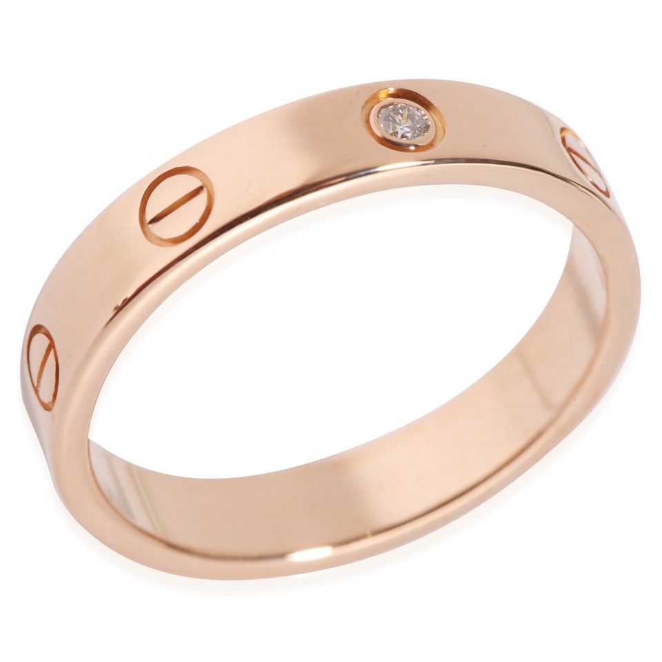 Cartier Love Wedding Band, Diamond (Rose Gold) eBay