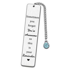 Christmas Birthday Gifts Bookmarks Inspirational Gift Bookmark for Women Men ...