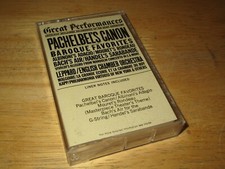 Pachelbel's Canon Baroque Favorites (Cassette, Album, 1986, CBS) Mouret / Bach