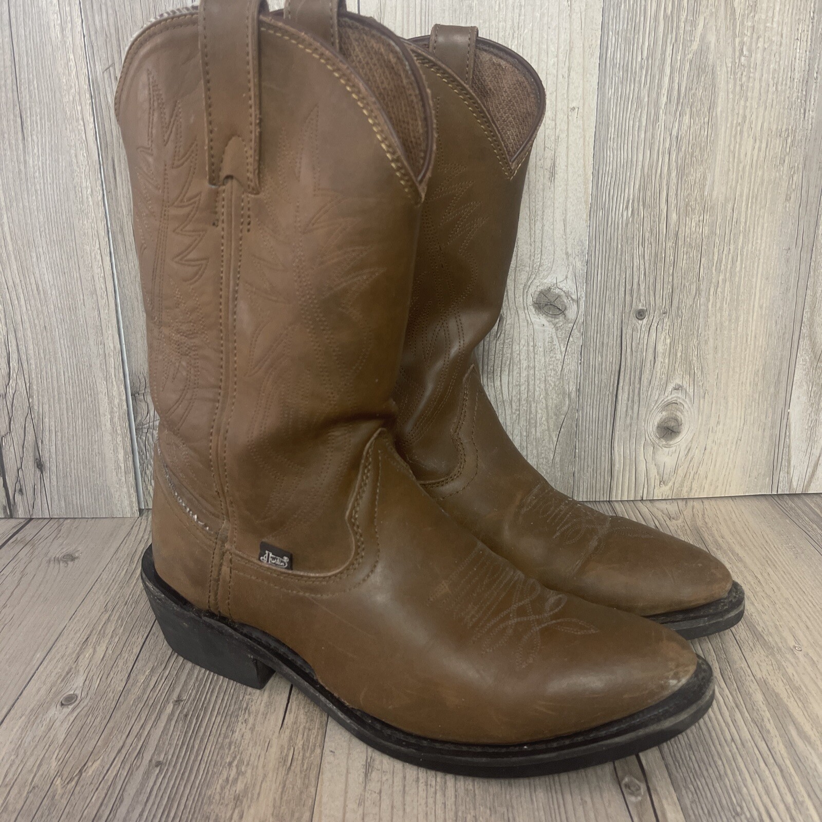 Justin Boots Men Size 8.5D Style JB1100 Cowboy eBay