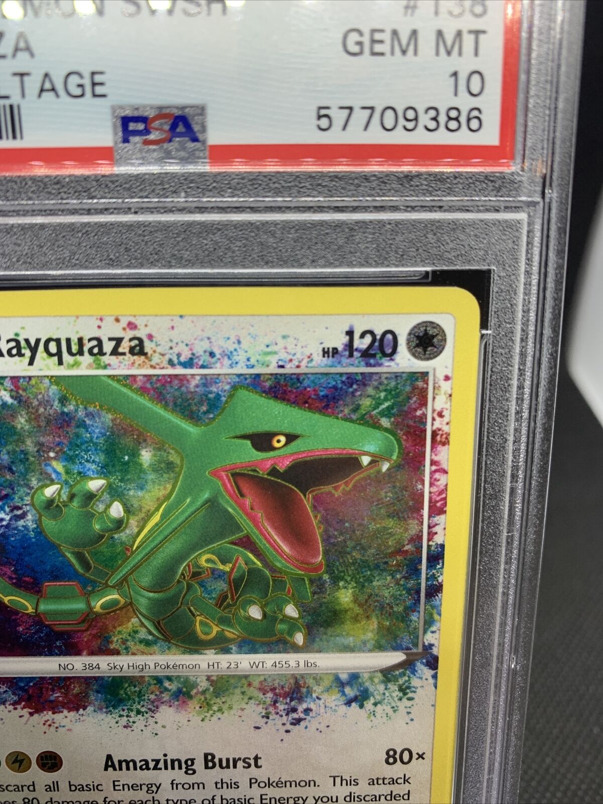 My first ever PSA/ graded card purchase arrived today. I love black shiny  Pokémon and Rayquaza is one of my all time favourites! : r/PokemonTCG